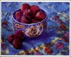 Chinese Bowl with Plums