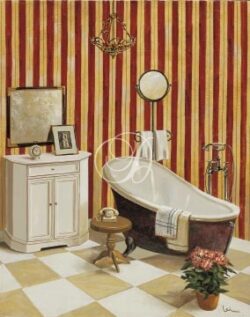 Salle De Bain Rouge II