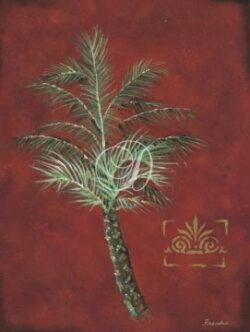 Crimson Palm I