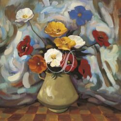 Bowl Of Pansies II