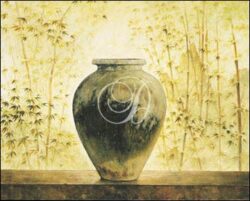 Chinese Vase With Bamboo II