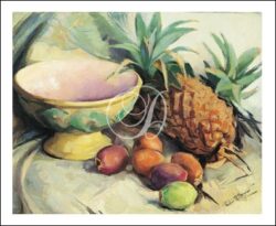 Still Life with Majolica Bowl